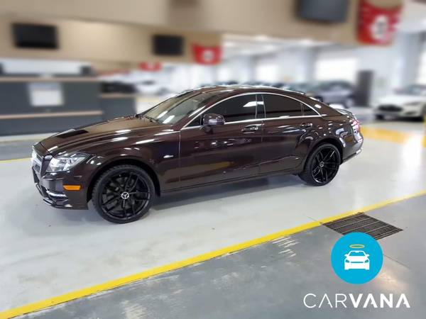 2012 Mercedes-Benz CLS-Class CLS 550 4MATIC Coupe 4D coupe Brown - -... for sale in Long Beach, CA – photo 4