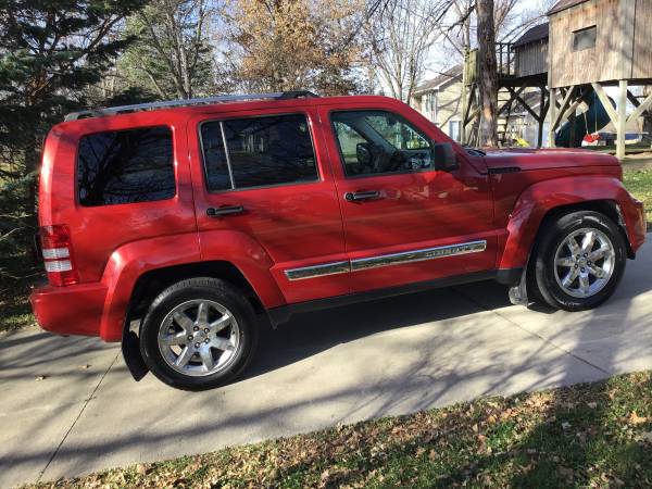 Red 2010 Jeep Liberty Limited 4X4 (114,000 Miles) - cars & trucks -... for sale in Dallas Center, IA – photo 3