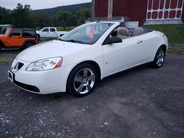 2008 Pontiac G6 GT Hard Top Convertible - cars & trucks - by dealer... for sale in Moravia, NY – photo 9