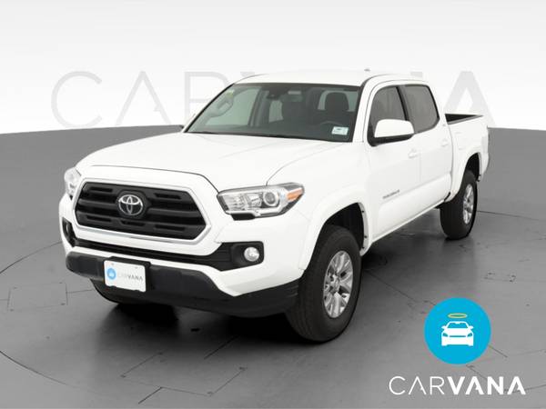 2018 Toyota Tacoma Double Cab SR5 Pickup 4D 5 ft pickup White - -... for sale in Battle Creek, MI