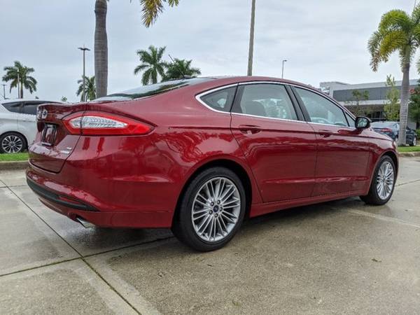 2016 Ford Fusion Ruby Red Metallic Tinted Clearcoat - cars & trucks... for sale in Naples, FL – photo 5