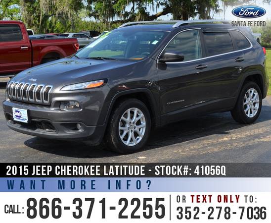 2015 Jeep Cherokee Latitude Cruise - Touchscreen - Remote for sale in Alachua, FL – photo 3