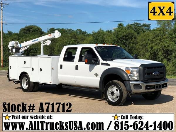 Mechanics Crane Truck Boom Service Utility 4X4 Commercial work trucks for sale in Charleston, SC – photo 14