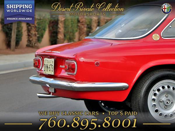 1969 Alfa Romeo GTV Coupe 1750 injection Coupe that performs beyond... for sale in Palm Desert, NY – photo 7