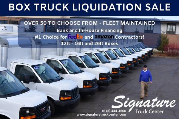 Box Truck Liquidation Sale for sale in quad cities, IA