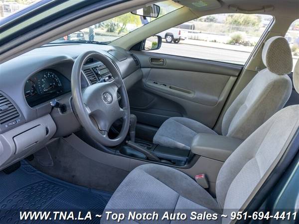 2002 Toyota Camry LE - - by dealer - vehicle for sale in Temecula, CA – photo 13