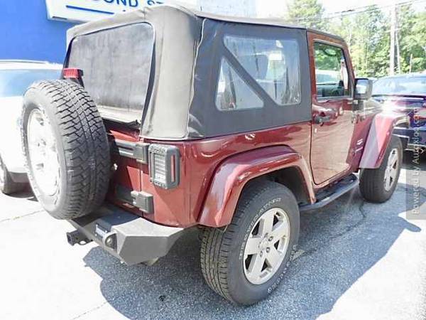 2007 Jeep Wrangler Sahara Clean Carfax 3.8l V6 Cyl 4wd 2dr Sahara for sale in Manchester, VT – photo 15