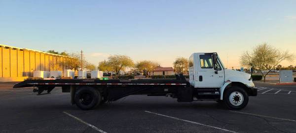 2007 International 4300 DT466E flat bed truck with winch - cars & for sale in Mesa, AZ – photo 6