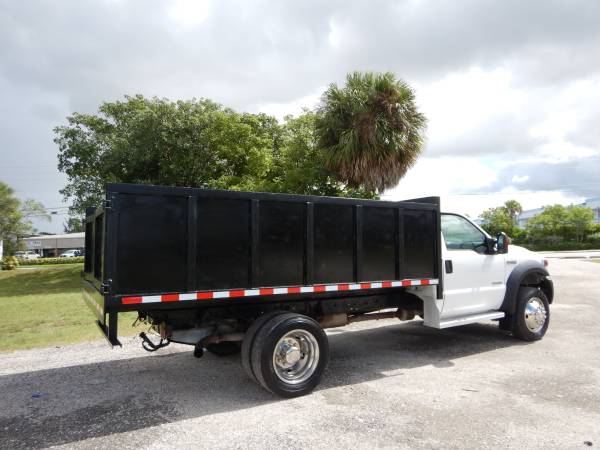 2007 Ford F450 Dump Truck 71k Low Miles Diesel 1 Owner FL Super Duty for sale in Royal Palm Beach, FL – photo 6