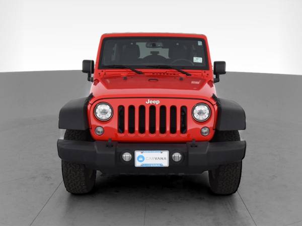 2017 Jeep Wrangler Unlimited Sport SUV 4D suv Red - FINANCE ONLINE -... for sale in Chico, CA – photo 17