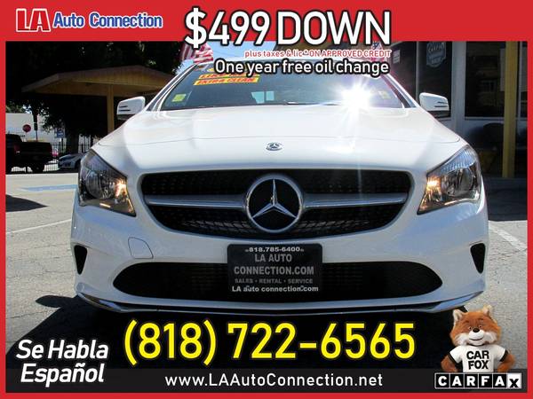 2018 Mercedes-Benz CLA 250 FOR ONLY 502/mo! - - by for sale in Van Nuys, CA – photo 3