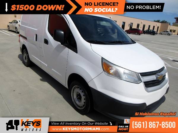 168/mo - 2015 Chevrolet City Express 1LT 1 LT 1-LT for sale in West Palm Beach, FL – photo 8