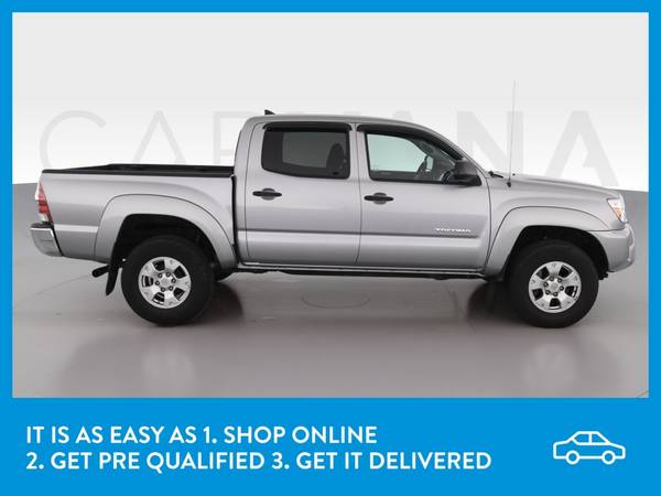 2015 Toyota Tacoma Double Cab PreRunner Pickup 4D 5 ft pickup Silver for sale in Chillicothe, OH – photo 10