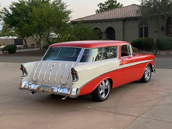 1956 Chevrolet Bel Air Nomad, Matador Red, - - by for sale in Phoenix, AZ – photo 5