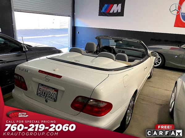 2003 MERCEDES CLK320 CONVERTIBLE** 59386 MILES**1 OWNER CAR. - cars... for sale in Palm Desert , CA – photo 5