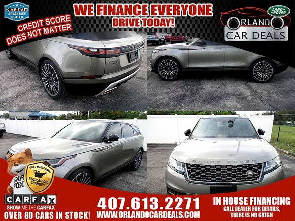2018 Land Rover Range Rover Velar NO Credit Check Loans--- Buy Here... for sale in Maitland, FL – photo 4