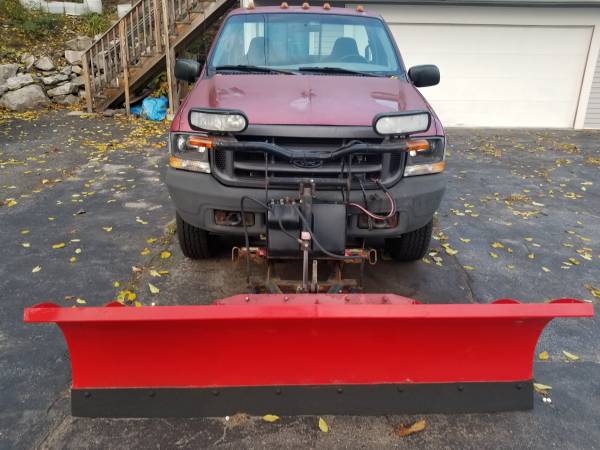 2002 Ford F-350 4X4 With Plow - cars & trucks - by dealer - vehicle... for sale in Waterbury, CT – photo 8