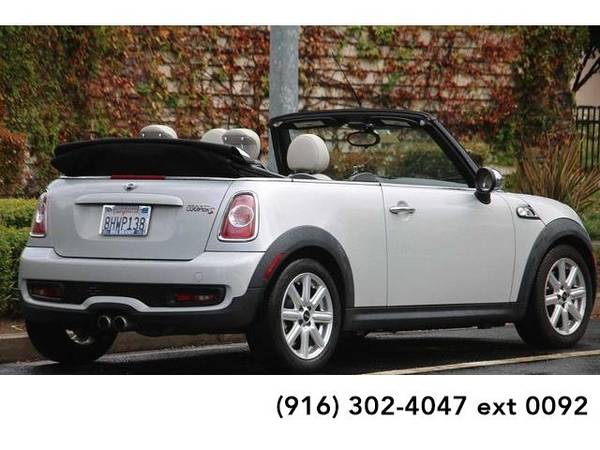 2014 MINI Cooper S convertible 2D Convertible (Silver) for sale in Brentwood, CA – photo 3