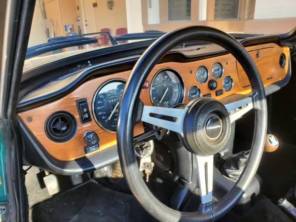 1974 Triumph TR6 - cars & trucks - by owner - vehicle automotive sale for sale in Peoria, AZ – photo 6