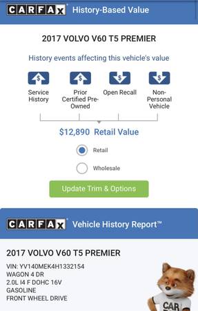 2017 Volvo V60 T5 Premier - - by dealer - vehicle for sale in south burlington, VT – photo 18