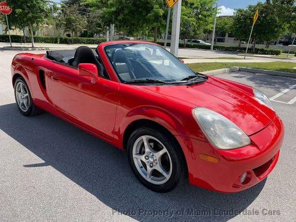 2003 Toyota MR2 Spyder Stickshift Clean Carfax Low Miles!!! - cars &... for sale in Margate, FL – photo 2