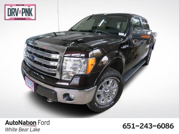 2013 Ford F-150 Lariat 4x4 4WD Four Wheel Drive SKU:DFB21504 for sale in White Bear Lake, MN
