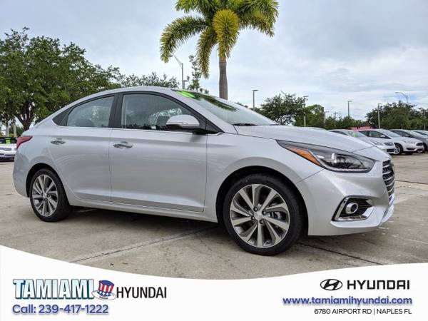2019 Hyundai Accent Olympus Silver Metallic WOW... GREAT DEAL! for sale in Naples, FL