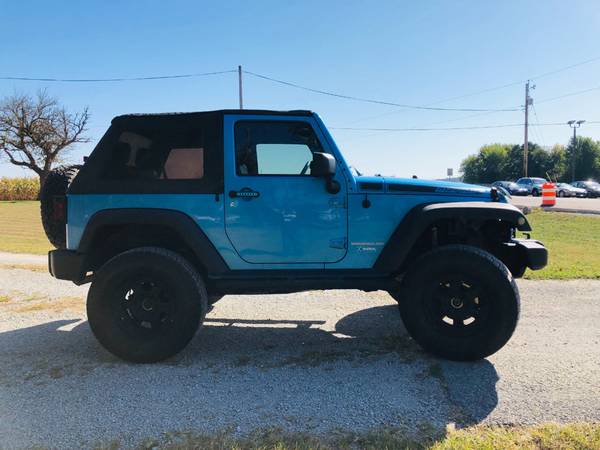 2010 *Jeep* *Wrangler* *4WD 2dr Sport* BLUE for sale in Cicero, IN – photo 7