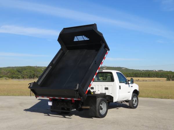 Ford F550 Dump Truck, 7.3L Diesel, 4x4, Folding Bed Sides, SEE... for sale in San Marcos, TX – photo 4