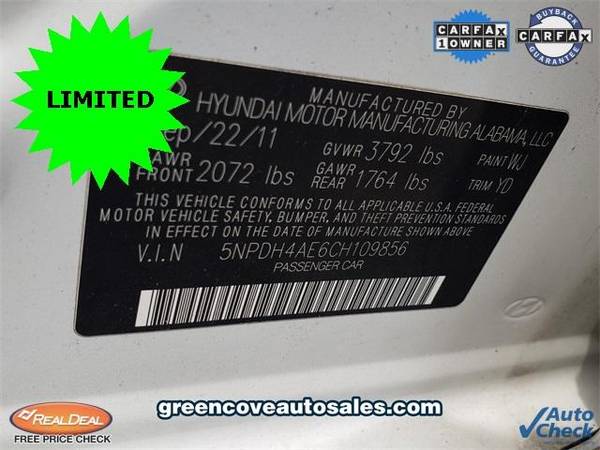 2012 Hyundai Elantra Limited The Best Vehicles at The Best Price! for sale in Green Cove Springs, FL – photo 15