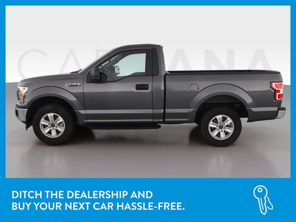 2020 Ford F150 Regular Cab XL Pickup 2D 6 1/2 ft pickup Gray for sale in Washington, District Of Columbia – photo 4