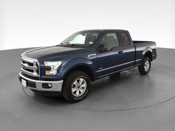 2017 Ford F150 Super Cab XLT Pickup 4D 6 1/2 ft pickup Blue -... for sale in Buffalo, NY – photo 3