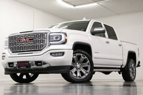 HEATED COOLED LEATHER! 2016 GMC SIERRA 1500 DENALI 4X4 4WD Crew for sale in clinton, OK – photo 24