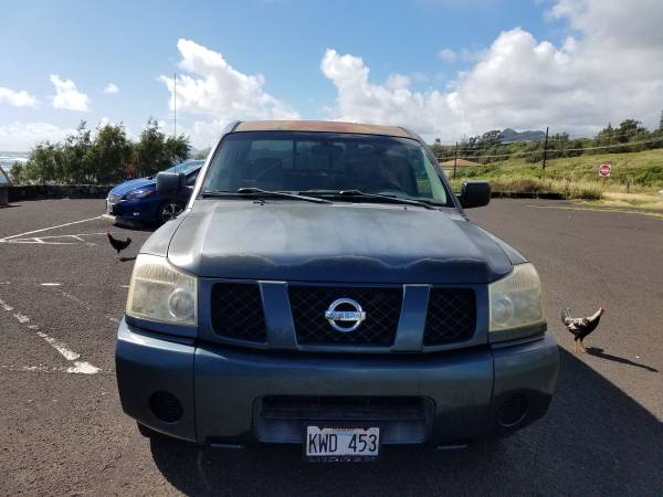 05 Nissan titan 2wd crew cab - cars & trucks - by owner - vehicle... for sale in Kealia, HI – photo 4