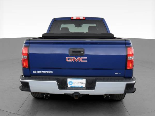2014 GMC Sierra 1500 Crew Cab SLT Pickup 4D 5 3/4 ft pickup Blue - -... for sale in Albany, NY – photo 9