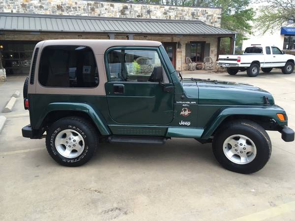2000 Jeep Wrangler Sahara - - by dealer - vehicle for sale in Tyler, TX – photo 4