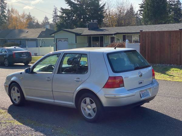2001 Volkswagen golf five-speed manual runs good low miles - cars &... for sale in Lakewood, WA – photo 4