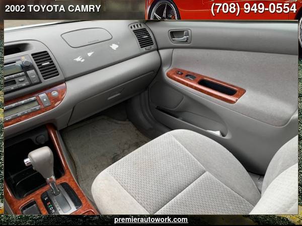 2002 TOYOTA CAMRY LE - - by dealer - vehicle for sale in Alsip, IL – photo 19