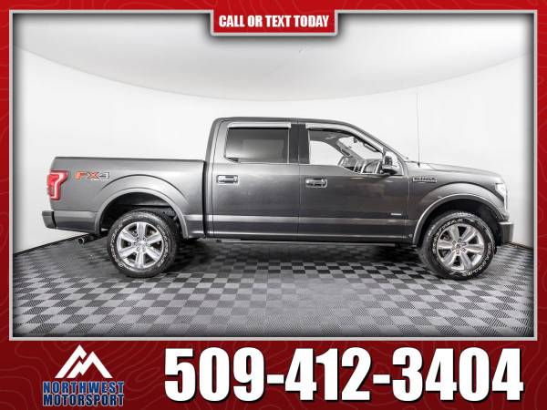 2015 Ford F-150 Platinum FX4 4x4 - - by dealer for sale in Pasco, WA – photo 4