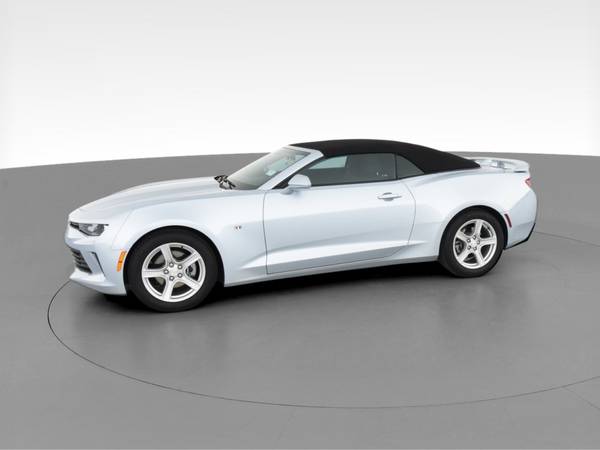 2017 Chevy Chevrolet Camaro LT Convertible 2D Convertible Silver - -... for sale in Boston, MA – photo 4