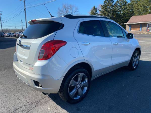 2013 BUICK ENCORE AWD! HEATED LEATEHR! TOUCH SCREEN! SUNROOF!! -... for sale in N SYRACUSE, NY – photo 3