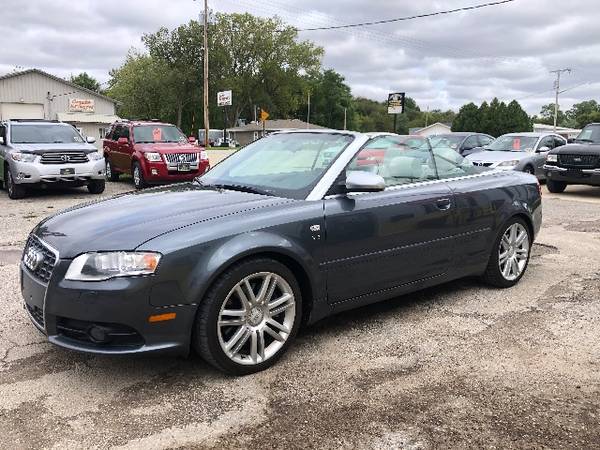 2007 AUDI S4 CONVERTIBLE+LOW MILES+SERVICED+340HP+FINANCING+WARRANTY for sale in CENTER POINT, IL – photo 3