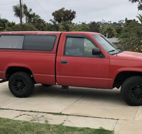 1994 Chevy C1500 Single Cab Shortbed - cars & trucks - by owner -... for sale in Encinitas, CA – photo 2
