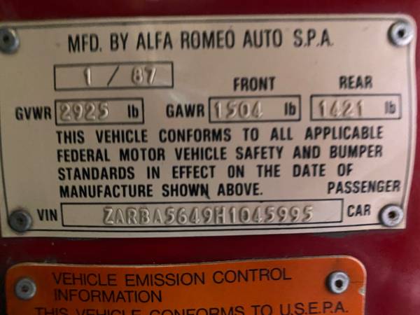 1987 Alfa Romeo Spyder Graduate for sale in Grand Rapids, MI – photo 21