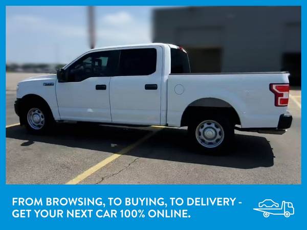 2018 Ford F150 SuperCrew Cab XL Pickup 4D 5 1/2 ft pickup White for sale in Riverdale, IL – photo 5