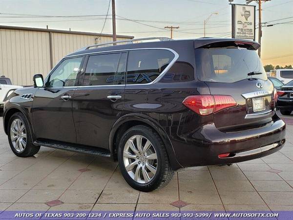 2014 Infiniti QX80 4dr SUV - cars & trucks - by dealer - vehicle... for sale in Tyler, TX – photo 4