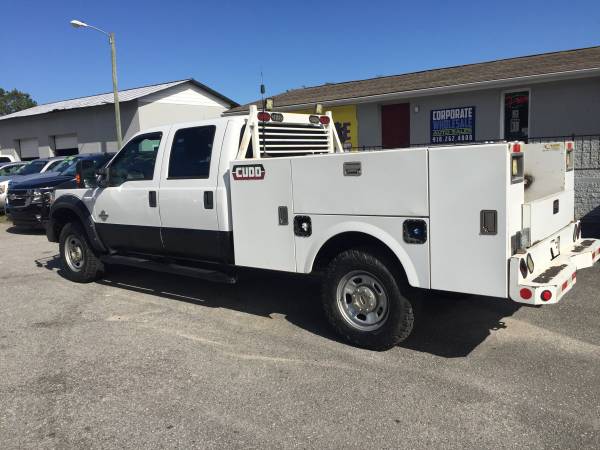 2012 FORD F350 SUPERDUTY SUPER CREW CAB 4 DOOR 4X4 9' UTILITY BODY... for sale in Wilmington, NC – photo 3