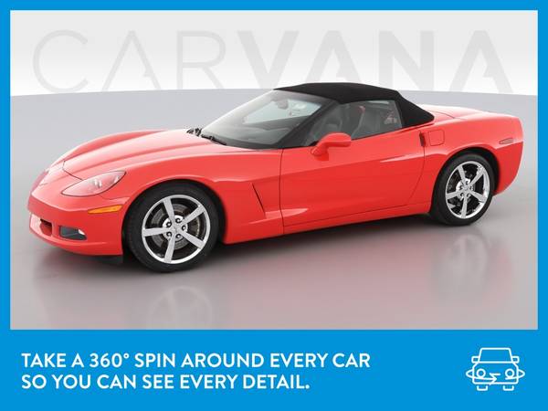 2010 Chevy Chevrolet Corvette Convertible 2D Convertible Red for sale in Mansfield, OH – photo 3