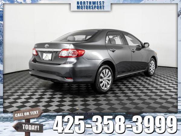 2013 *Toyota Corolla* LE FWD - cars & trucks - by dealer - vehicle... for sale in Lynnwood, WA – photo 5
