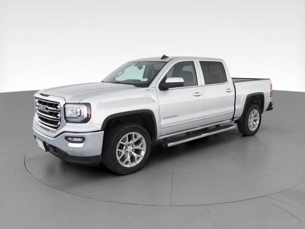 2018 GMC Sierra 1500 Crew Cab SLT Pickup 4D 5 3/4 ft pickup Silver -... for sale in Westport, NY – photo 3